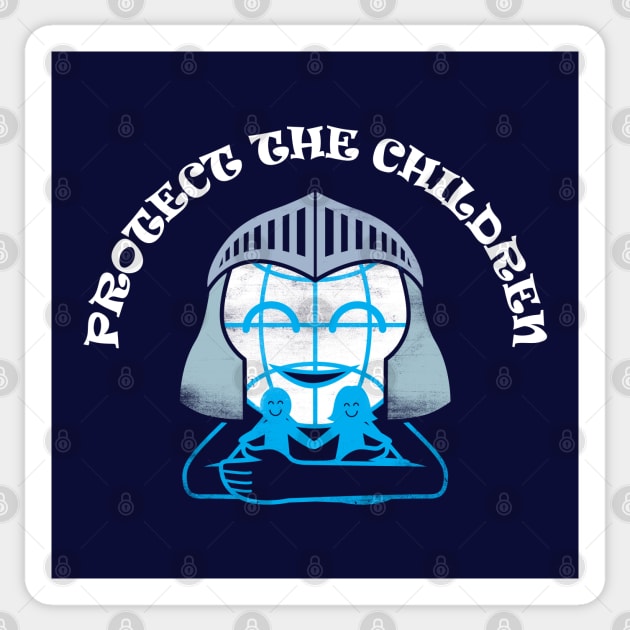 Protect the Children Sticker by Originals by Boggs Nicolas